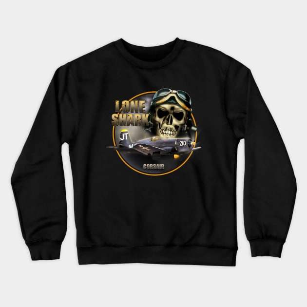 FU4 Consair Lone Shark Crewneck Sweatshirt by hardtbonez